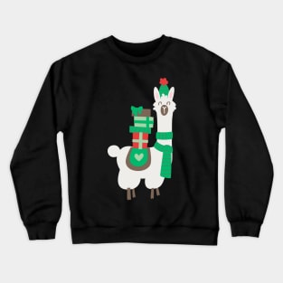 Christmas llama Crewneck Sweatshirt